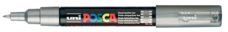 Posca PC-1MC 26 zilver