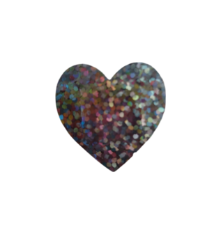 Krasstickers - Zilveren Glitter Hartjes - Kraskaarten Maken - Zelf Krasplaatjes Maken - DIY Kraskaarten - Waardebon Kraskaarten - Persoonlijke Kraskaarten - Krasbon Maken - DIY Waardebonnen - Cadeaubo