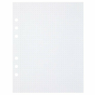 Bullet Journal Papier - Wit - Dotted - A5 - 150 grams - Perforatiegaten - Afscheurrand - MyArtBook - 20 vellen