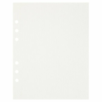Aquarelpapier - Off White - A5 - 200 grams - Perforatiegaten - Afscheurrand -  MyArtBook - 10 vellen
