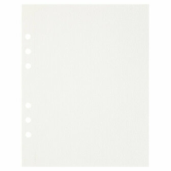 Amsterdam Aquarelpapier - Off White - Perforatiegaten - Afscheurrand - MyArtBook - Waterverf Notitieboek - A5 - 200 grams - 10 vellen