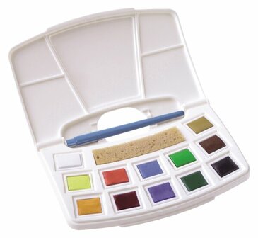 Art creation aquarelverf pocketbox 12 napjes