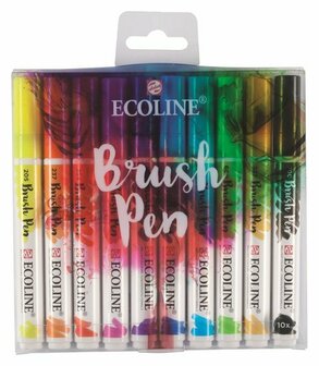 Ecoline Brush Pen set 10 stuks