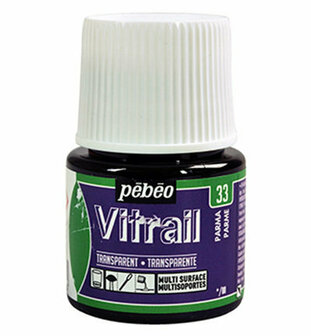 Pebeo vitrail transparant - 33 parma violet 45 ml