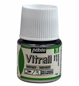 Pebeo vitrail transparant - 39 pearl 45 ml