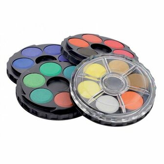 Aquarelverf carrousel 24 kleuren