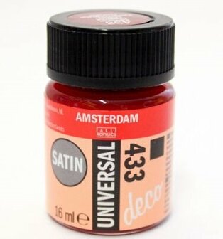 Amsterdam deco Universal Satin 433 kastanje 16 ml