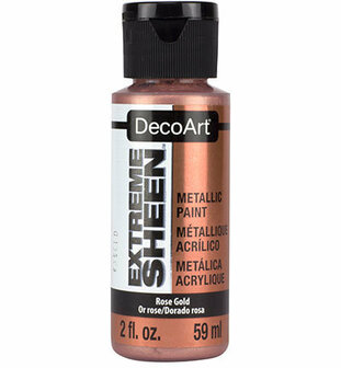 DecoArt extreme sheen ros&eacute; goud 59 ml
