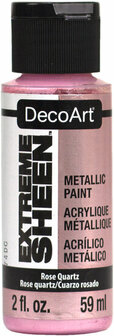 Metallic Verf - Acrylverf Metallic Rose Quartz - Metaalverf - Roze Metallic Hobbyverf - Glansverf - Shimmerverf - DecoArt Extreme Sheen - 59ml