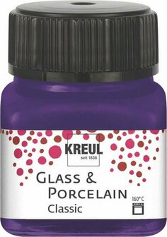 Kreul porseleinverf classic violet 20 ml