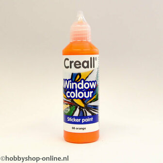 Creall windowcolor 08 oranje 80ml