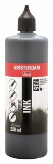 Amsterdam Acrylic Ink 735 oxydzwart 250 ml