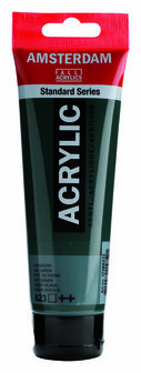 Amsterdam Acrylverf - Groene Acrylverf - 623 Sapgroen - Acrylic Paint - Acrylaatverf - Acrylic Paint - Hobbyverf - Kunstschildersverf - Intens Pigment - 120ml