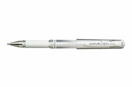 Signo broad gel pen wit