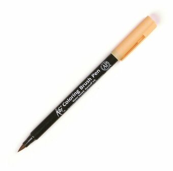 Koi coloring brush pen 407 woody brown