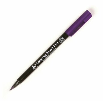 Koi coloring brush pen 024 purple