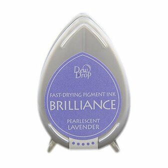 Brilliance dew drop ink pad pearlescent lavender