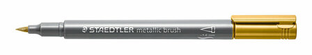 Staedtler brushpen metallic goud