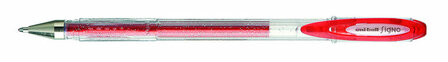 Signo glitter gel pen rood