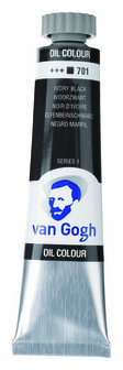 Van Gogh olieverf 701 ivoorzwart 20 ml