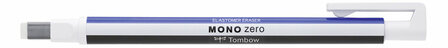 Tombow Mono zero precisie gumvulpotlood rechthoek (blauw/wit/zwart)