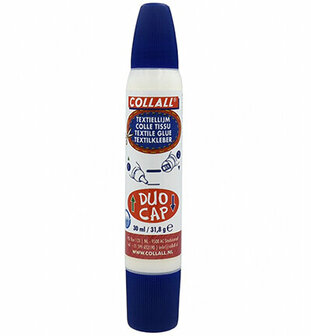 Collall textiellijm duo-dop lijmpen 30 ml