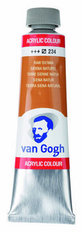 Van Gogh acrylverf 234 sienna naturel 40 ml