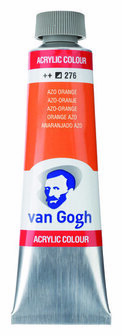 Van Gogh acrylverf 276 azo oranje 40 ml