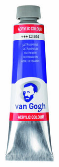 Van Gogh acrylverf 504 ultramarijn 40 ml