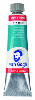 Van Gogh acrylverf 522 turkooisblauw 40 ml