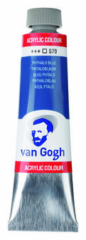 Van Gogh acrylverf 570 phtaloblauw 40 ml