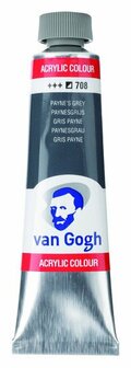 Van Gogh acrylverf 708 paynesgrijs 40 ml