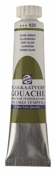 Gouache extra fine plakkaatverf 620 olijfgroen 20 ml