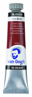 Van Gogh olieverf 411 sienna gebrand 20 ml