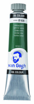 Van Gogh olieverf 629 groene aarde 20 ml