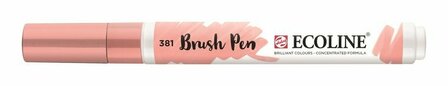 Ecoline Brush Pen 381 pastelrood