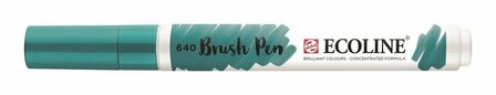 Ecoline Brush Pen 640 blauwgroen