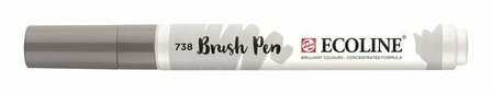 Ecoline Brush Pen 738 koud lichtgrijs
