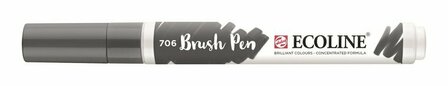Ecoline Brush Pen 706 donkergrijs