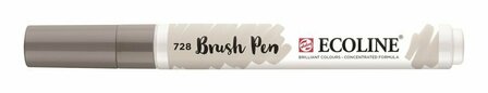 Ecoline Brush Pen 728 warm lichtgrijs