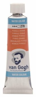 van Gogh aquarelverf tube 278 pyrrole oranje