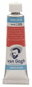 van Gogh aquarelverf tube 370 permanentrood licht