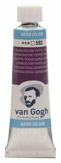 van Gogh aquarelverf tube 592 quinacridone purper rood