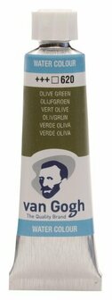 van Gogh aquarelverf tube 620 olijfgroen
