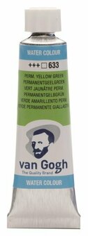 van Gogh aquarelverf tube 633 permanentgeelgroen