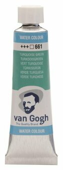 van Gogh aquarelverf tube 661 turkooisgroen