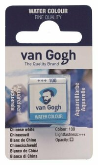 van Gogh aquarelverf napje 108 chineeswit