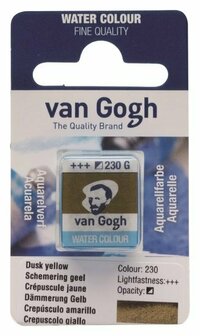 van Gogh aquarelverf napje 230 G schemering geel