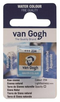 van Gogh aquarelverf napje 234 sienna naturel