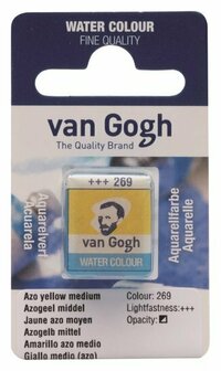 van Gogh aquarelverf napje 269 azogeel middel